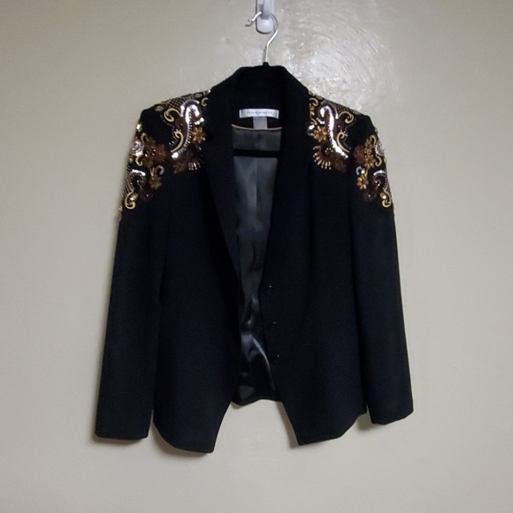 PETER NYGARD JEWELED BLAZER - Picture 2 of 7